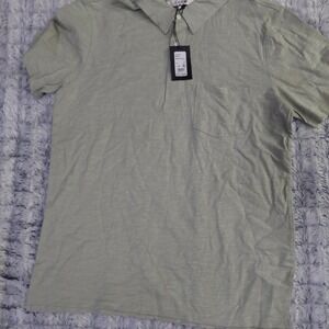 NWT‎ Joe's Jeans sage green polo Medium